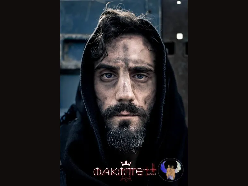 Σκηνική εικόνα από την παράσταση Μακμπέττ.